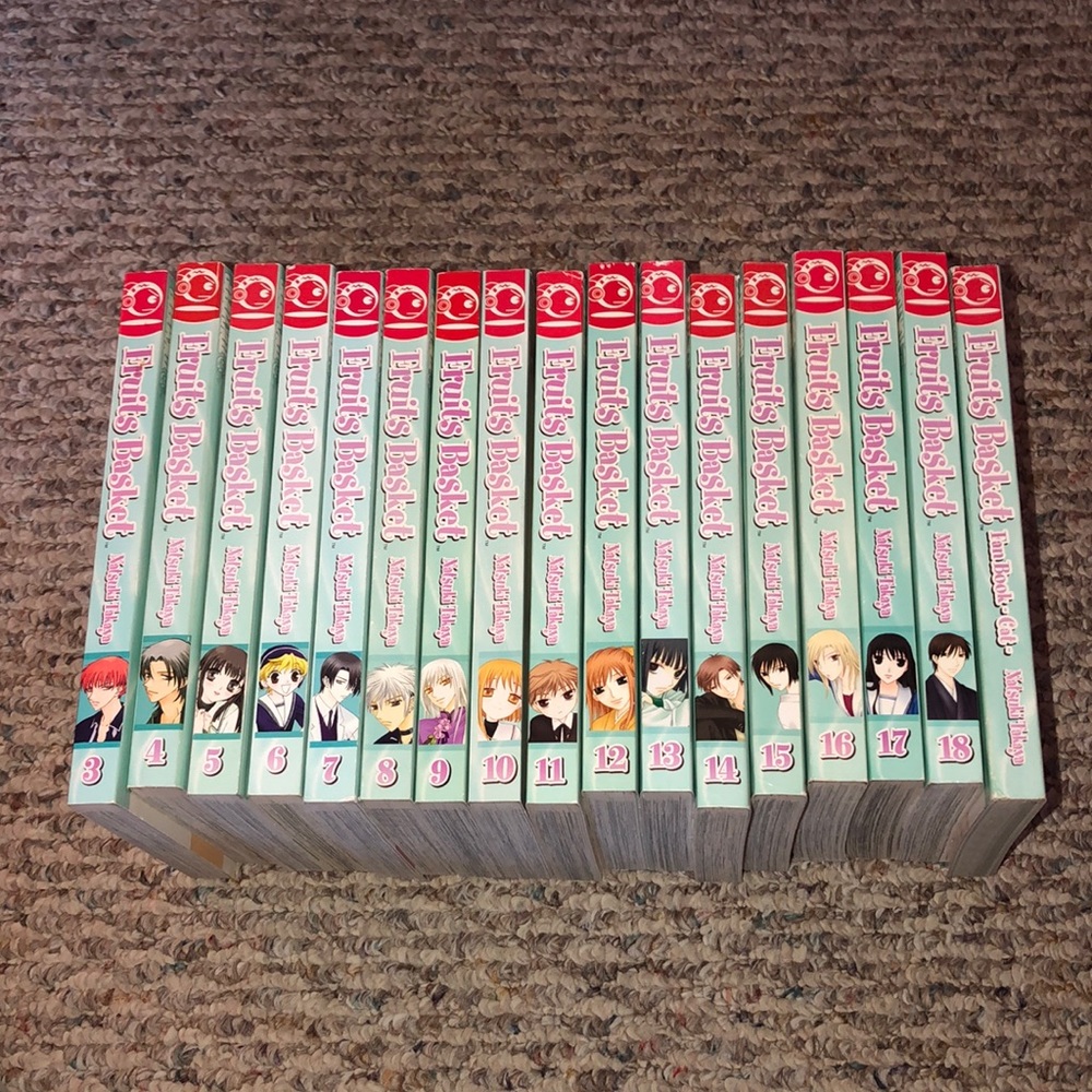 Fruits Basket 3-18 and Fan Book